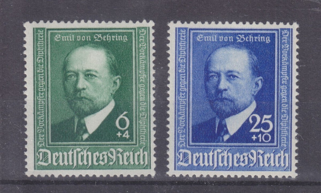 Saksa reich 1941  LaPe 753-4 postituoreena.