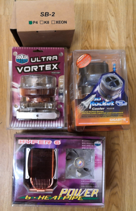 Old School prosessorijäähyjä, Zalman, AeroCool yms.