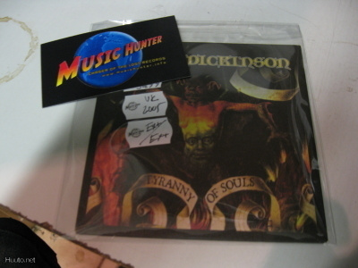 BRUCE DICKINSON TYRANNY OF SOULS PROMO SINGLE