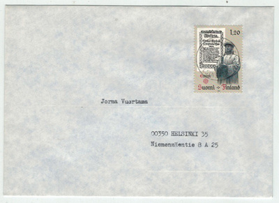 1982 Eurooppa 1,20 mk loistoleimainen kuori