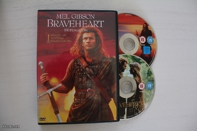 BRAVEHEART - TAIPUMATON (1995) -DVD - 2 levyn julkaisu