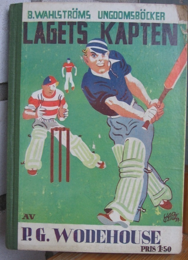 P. G. Wodehouse: Lagets kapten, Wahlströms 1937. 157 s.
