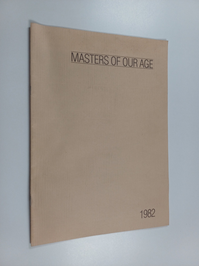Raimo Kaira : Masters of our age : picked up from TV (num...