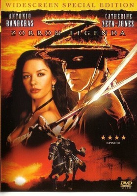 dvd, Zorron legenda (Antonio banderas, Catherine Zeta-Jones)
