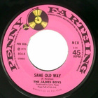 JAMES BOYS, Over and over/Same old way - pikkukuva 3