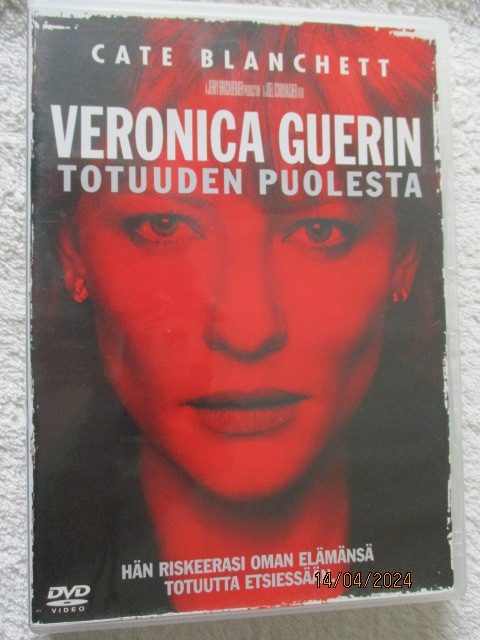 VERONICA GUERIN TOTUUDEN PUOLESTA (DVD) Cate Blanchett