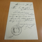 1897 Virolahti venäläisleima vastausehiö Naantaliin - pikkukuva 2