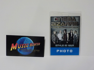 CINEMA BIZARRE BACKSTAGE PASSI .