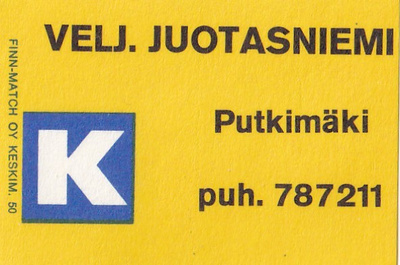 Putkimäki. Velj. Juotasniemi       b435