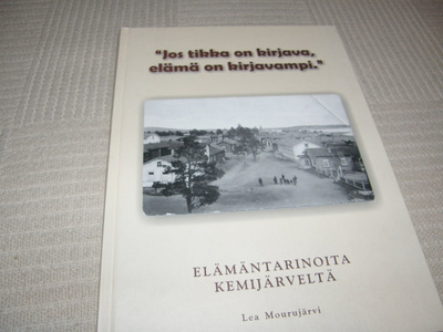 Lea Mourujärvi "Jos tikka on kirjava, elämä on kirjavampi. "