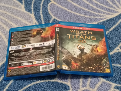 Wrath Of The Titans 3D Blu Ray
