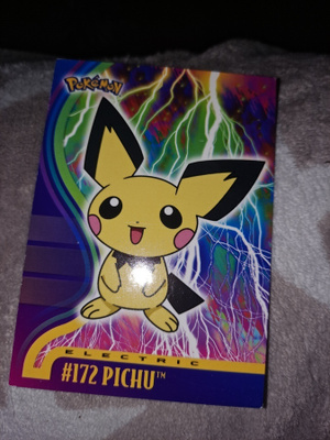 Pichu #172 Topps Non Holo card
