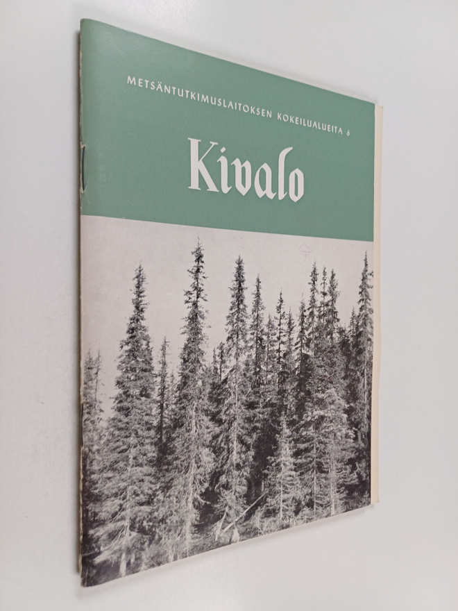 Olli Heikinheimo : Metsäntutkimuslaitoksen kokeilualueita...