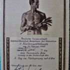 SPORT Kunniataulu v. 1935 miehet, pahvia aito vanha - pikkukuva 1