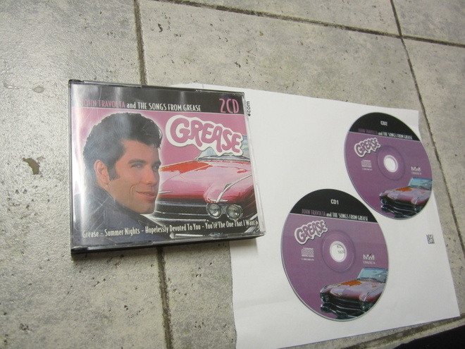 John Travolta and the songs from grease 2 x CD v 2005