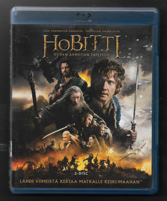 Blu-ray - Hobitti Viiden armeijan taistelu (2 Blu-ray)