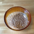 Ruskea/kirkas Riikinkukko kulho ( Muurla ) 14,5 cm - pikkukuva 1