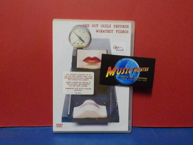 RED HOT CHILI PEPPERS - GREATEST VIDEOS EU 2003 DVD