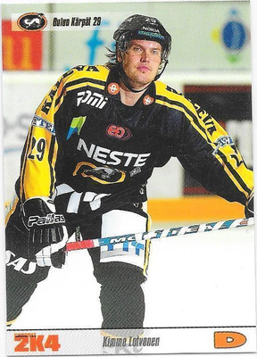 2003-04 CardSet #90 Kimmo Lotvonen Kärpät