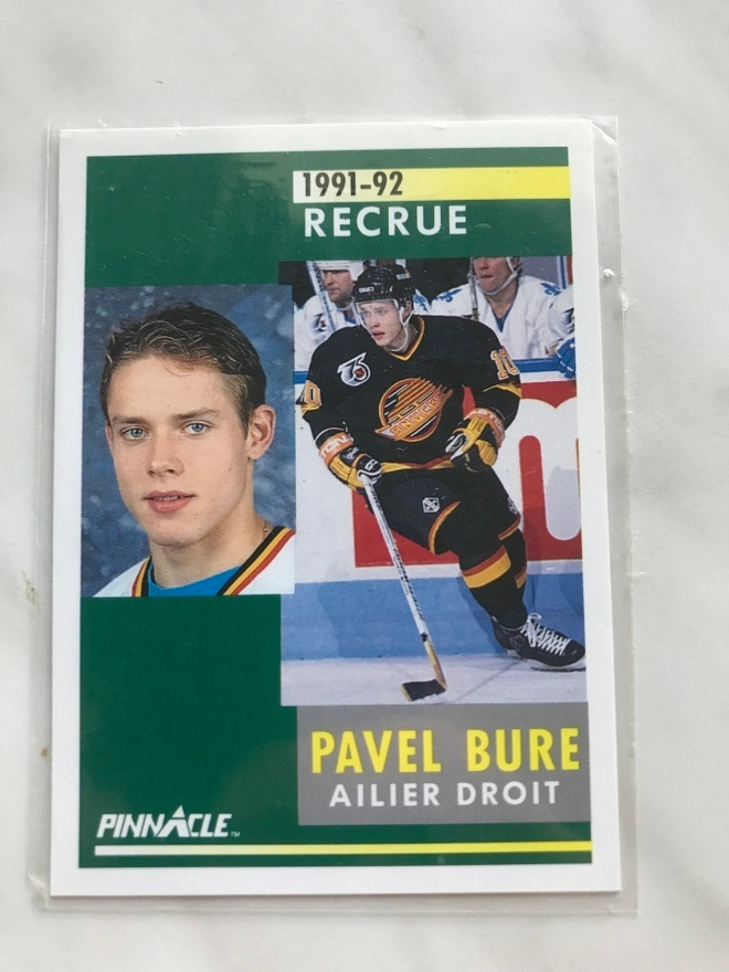 1991-92 Pinnacle Recrue Pavel Bure #315