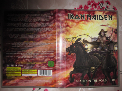 Iron Maiden - Death on the Road (3dvd) HYVÄ KUNTO