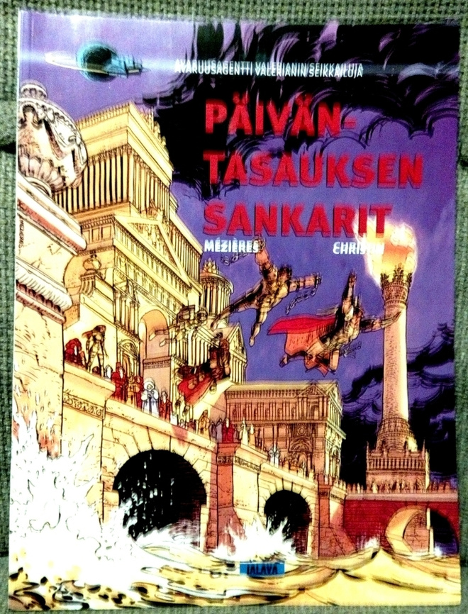 Valerian Päiväntasauksen sankarit , lukematon