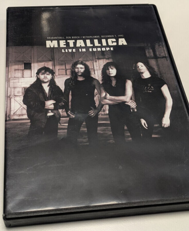 Metallica - Live In Europe (DVD) MINT!!