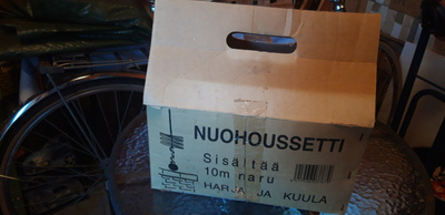 Nuohoustarvike, nuohoussetti n. 150 mm, naru 10 m, 3 osaa