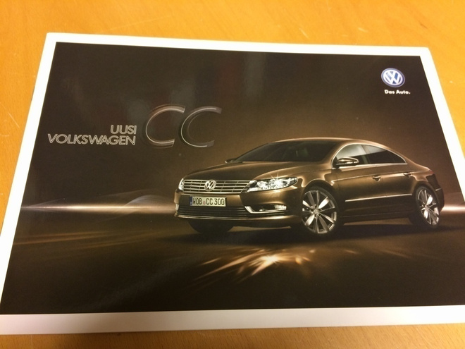 Myyntiesite - Volkswagen CC - 11/2011