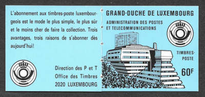 Luxemburg - R.Schuman 1986 (5x1156 ; 5x1157 ; MH1)**