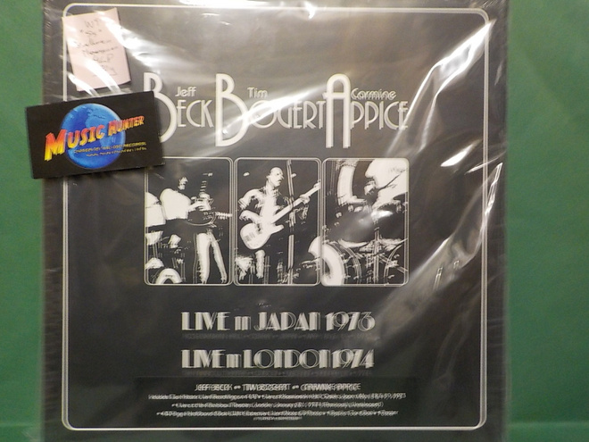 JEFF BECK - LIVEN IN JAPAN 1973/LIVE IN LONDON 1974 SS 4LP