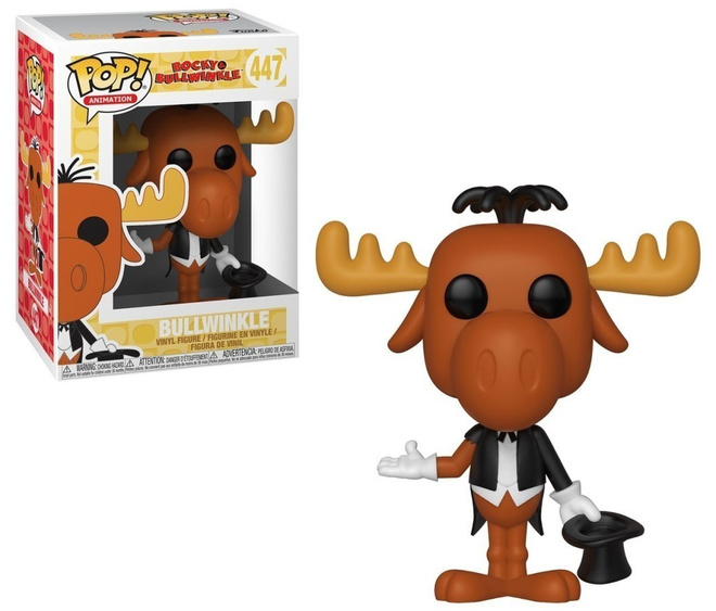 POP ANIMATION 447 ROCKY & BULLWINKLE	(54 792)	bullwinkle	FIG