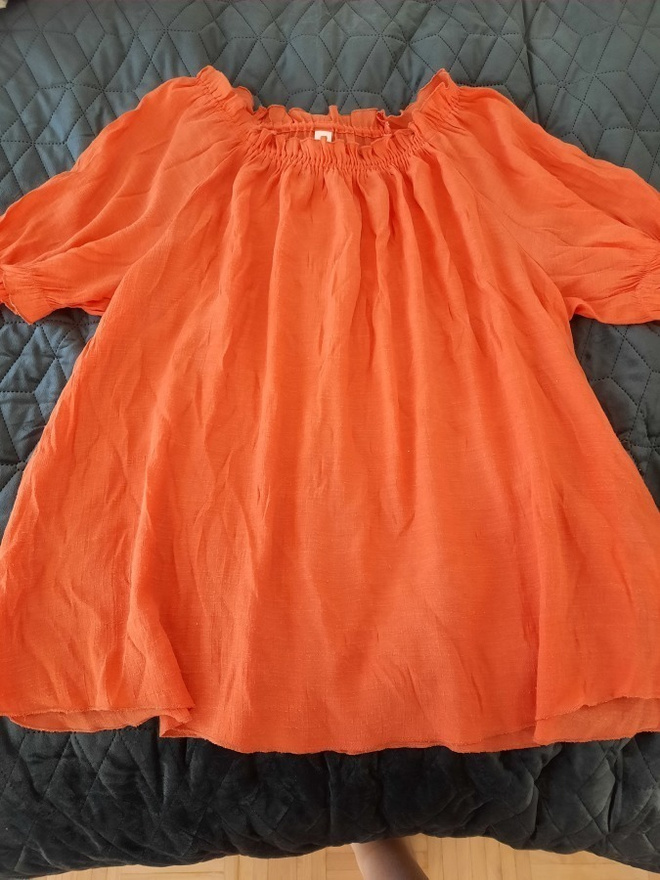 Oranssi lyhythihainen paita koko xxl /50