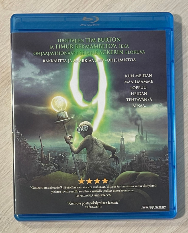 9 (2009) Tim Burton & Timur Bekmambetov & Shane Acker