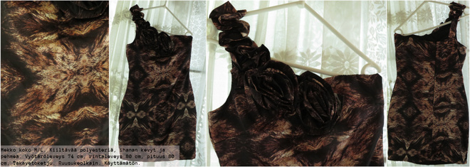 Ruusukemekko koko M/L