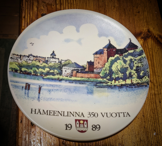 ARABIA VUOSILAUTANEN 1989 Hämeenlinna 350 Vuotta