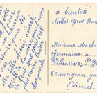 RUUSU / Ruusuja laakeassa maljassa ja perhonen. 1900-l. - pikkukuva 2
