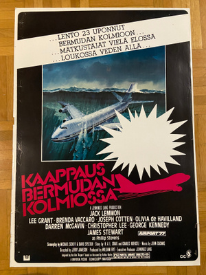 Vanha elokuvajuliste: Kaappaus Bermudan kolmiossa