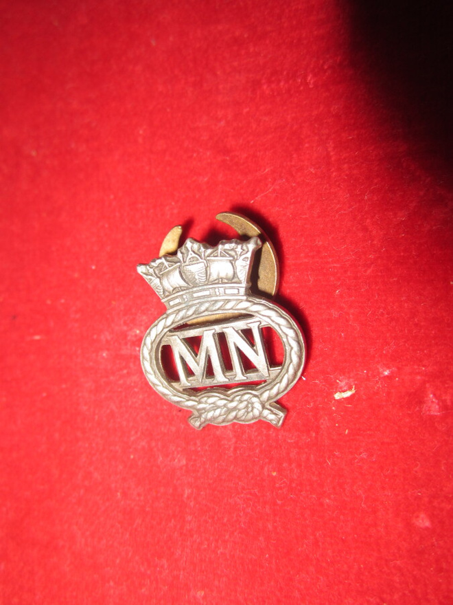 WW1 MERCHANT NAVY SEAMANS RINTAMERKKI