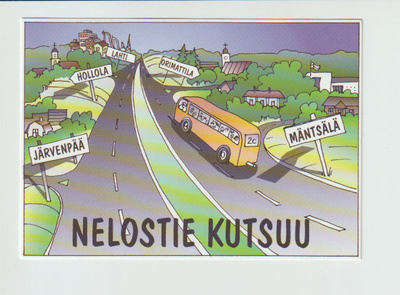 Postikortti, NELOSTIE KUTSUU, Erikoisleima