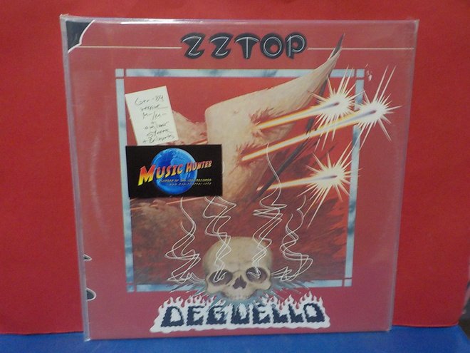 ZZ TOP - DEGUELLO M-/M- GER -84 PRESS REISSUE LP