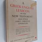 Walter Bauer : A Greek-English Lexicon of the New Testame... - pikkukuva 1