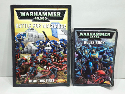 WH40K - Battle for Macragge sääntökirjat