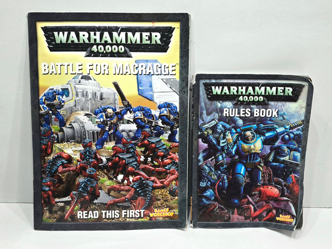 WH40K - Battle for Macragge sääntökirjat