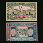 Saksa 1 + 2 Mark, Bielefeld 1921 - pikkukuva 2
