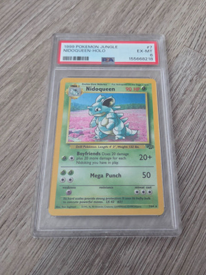 Pokemon Vintage 1999 Nidoqueen Holo PSA 6