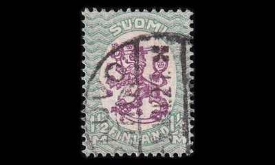 119BW1 o M-17 1½mk (14¼:14¾) W1 (1925)