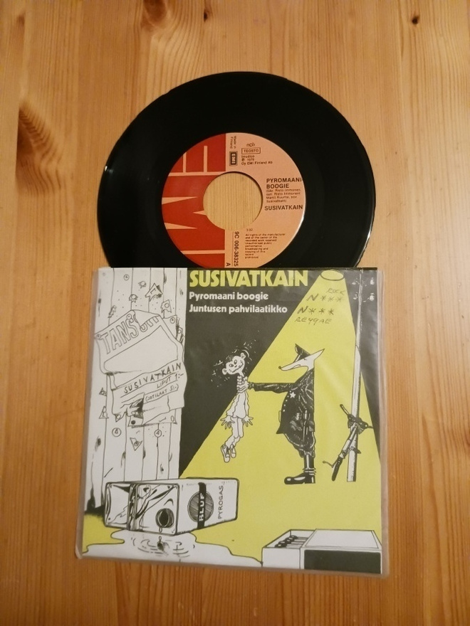 Susivatkain – Pyromaani Boogie 7" ps orig 1979