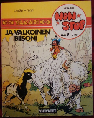 Non Stop albumi 7 (1978) Yakari ja valkoinen biisoni