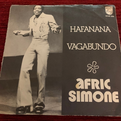 AFRIC SIMONE: Hafanana * Vagabundo * SCAN 1976